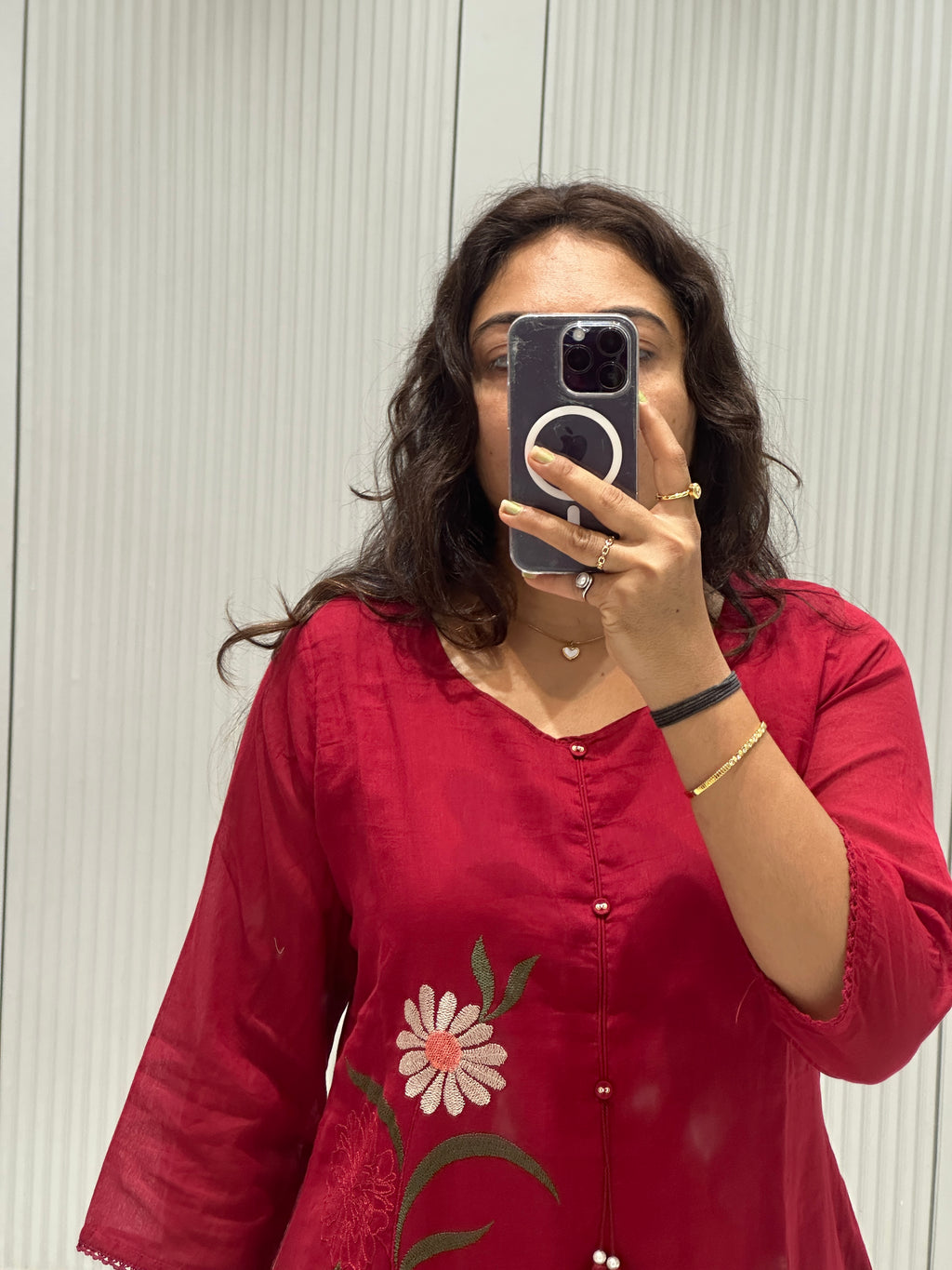 Premium mal cotton ALine dress
