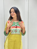 Premium Pure Linen Two-Piece Dress Set