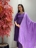 Slub Silk A-Line suite