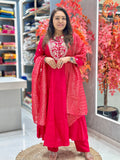 Pure Dola Silk Anarkali suit