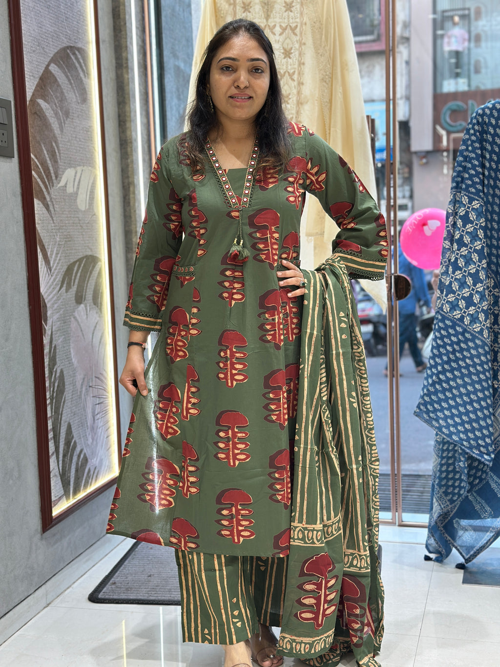 Premium Pure Cotton suit