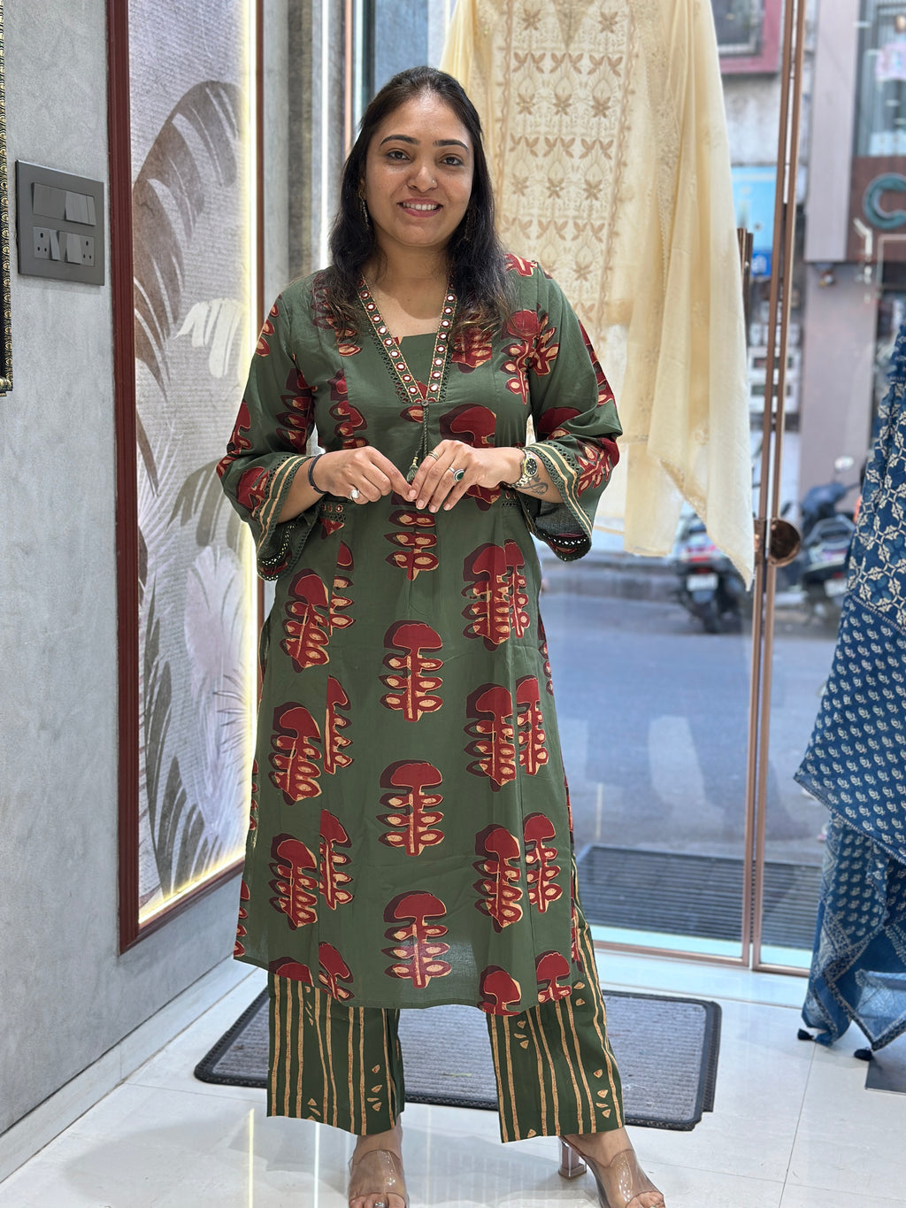 Premium Pure Cotton suit