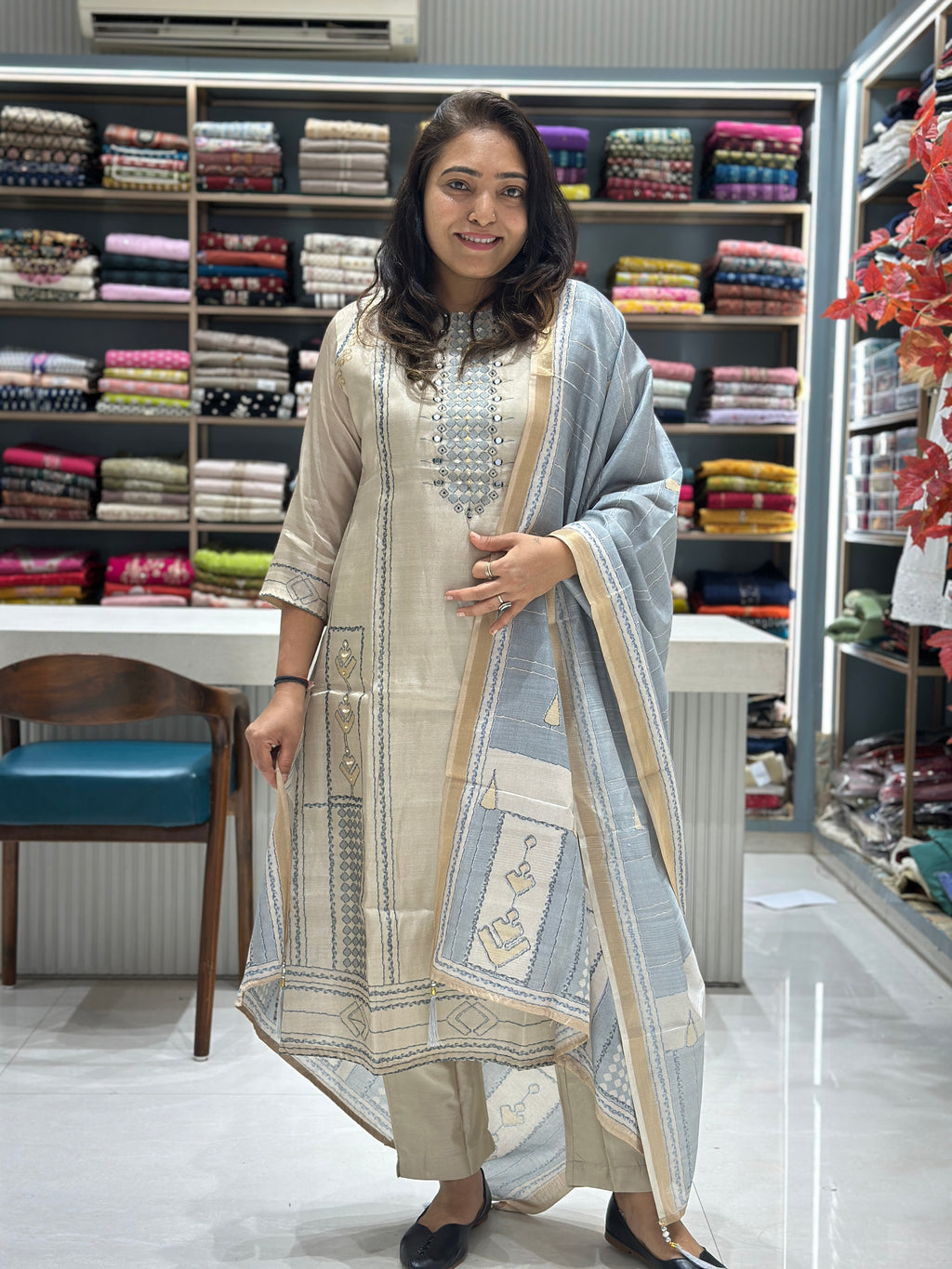 Pure Silk A-Line Dress