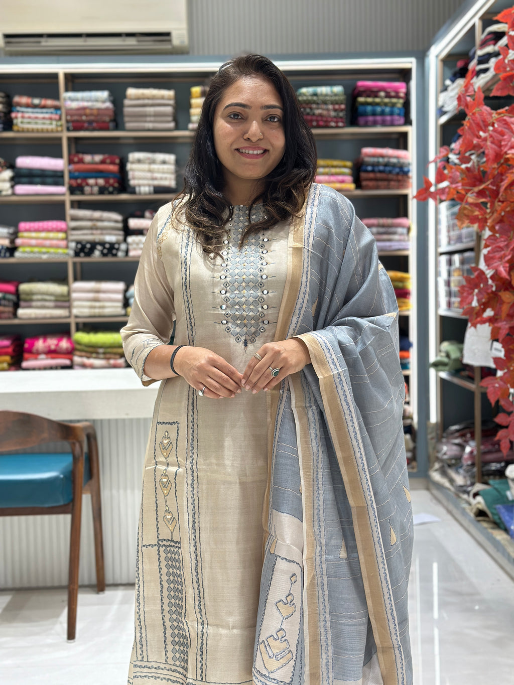 Pure Silk A-Line Dress