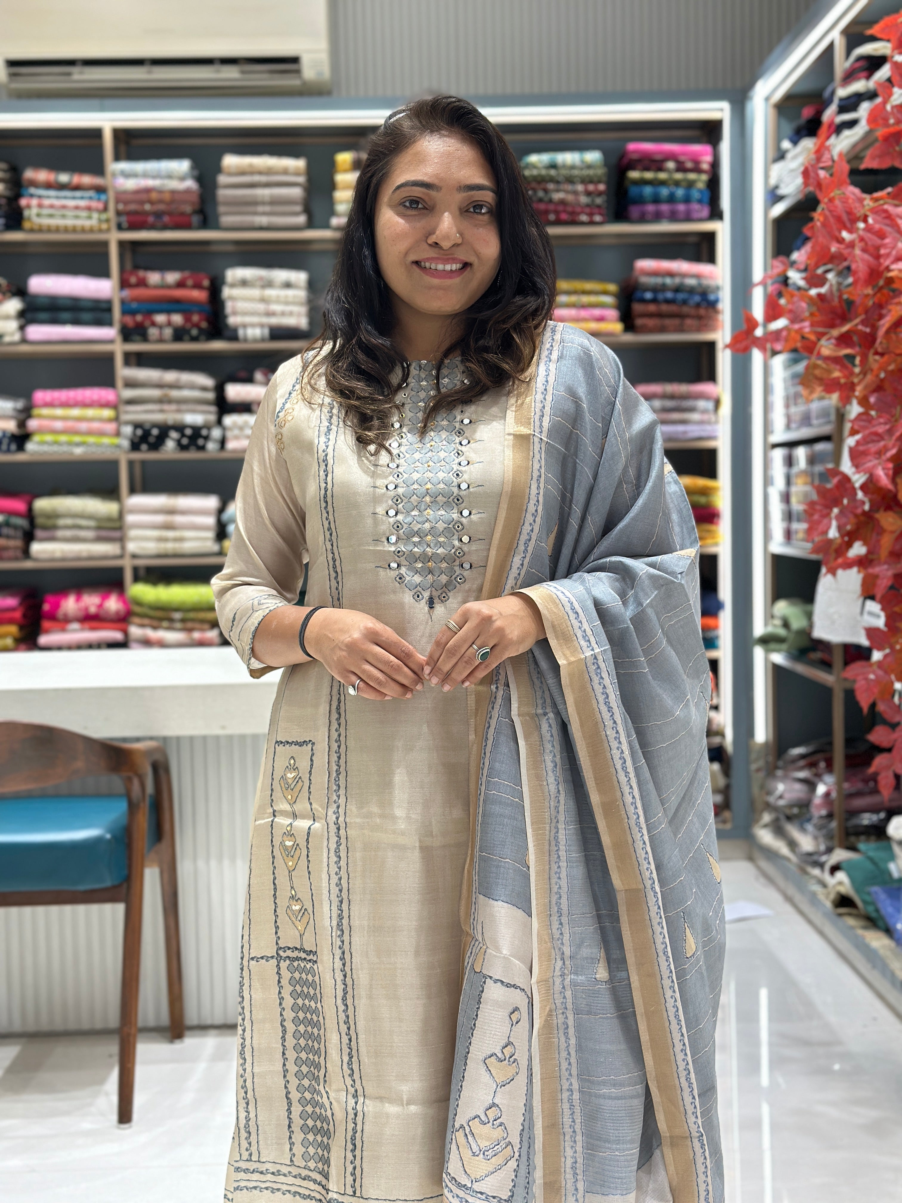 Pure Silk A-Line Dress
