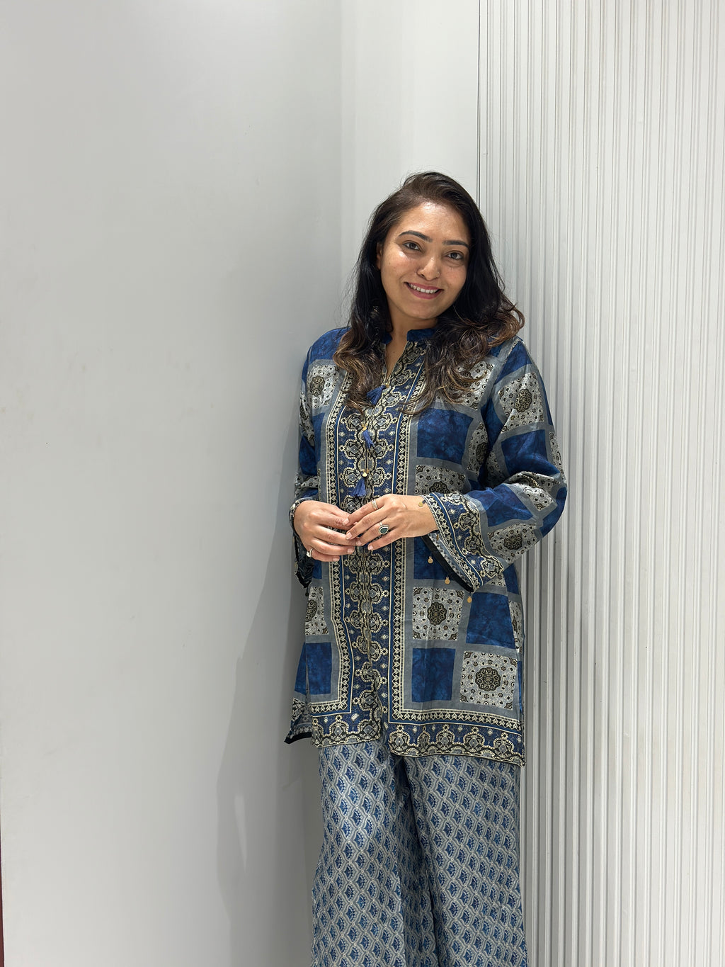 Pure Cotton Silk Digital Print Co-ord Set