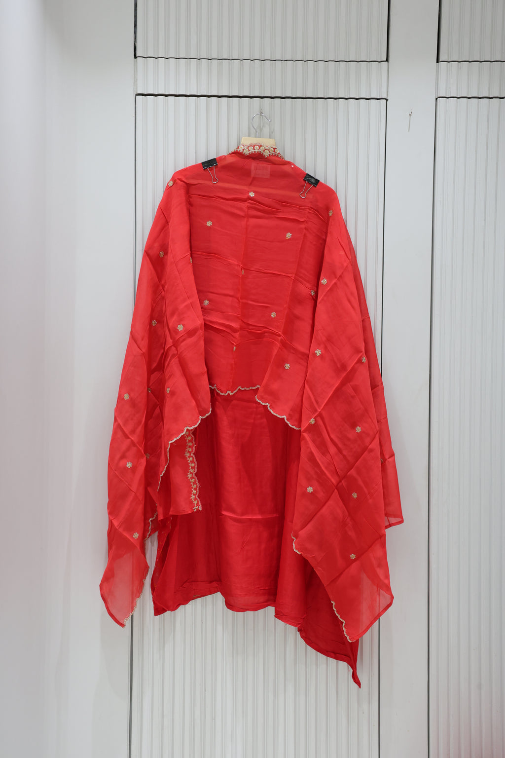 Premium Pure Georgette Unstitched Suit with Kashmiri Work & Dupatta