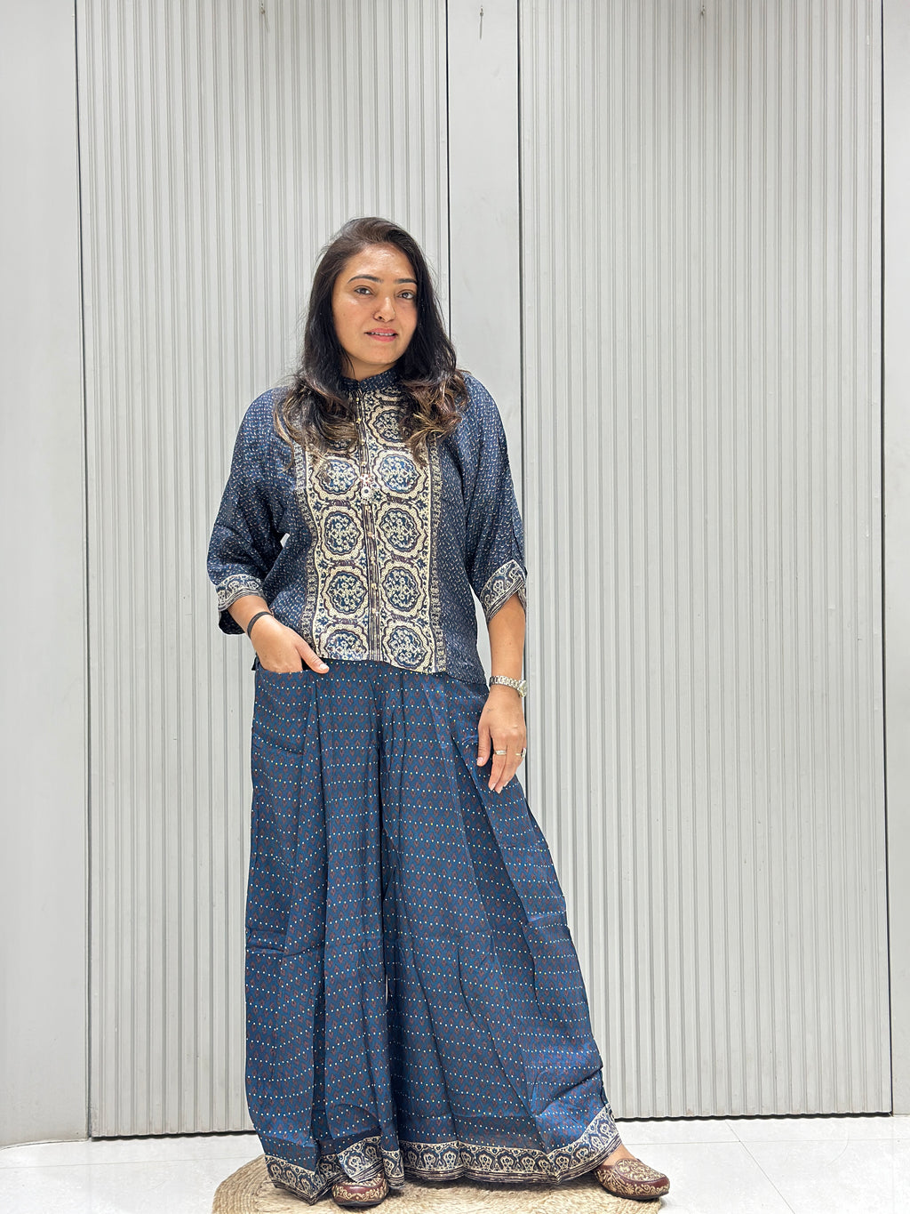 Pure Cotton Silk Digital Print Co-ord Set