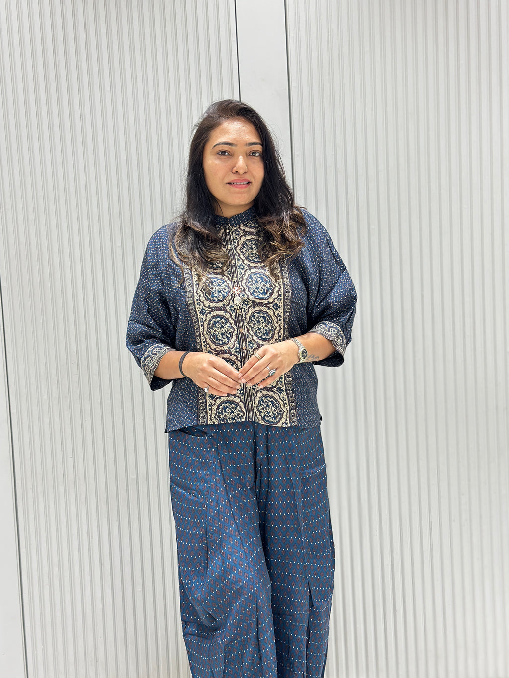 Pure Cotton Silk Digital Print Co-ord Set