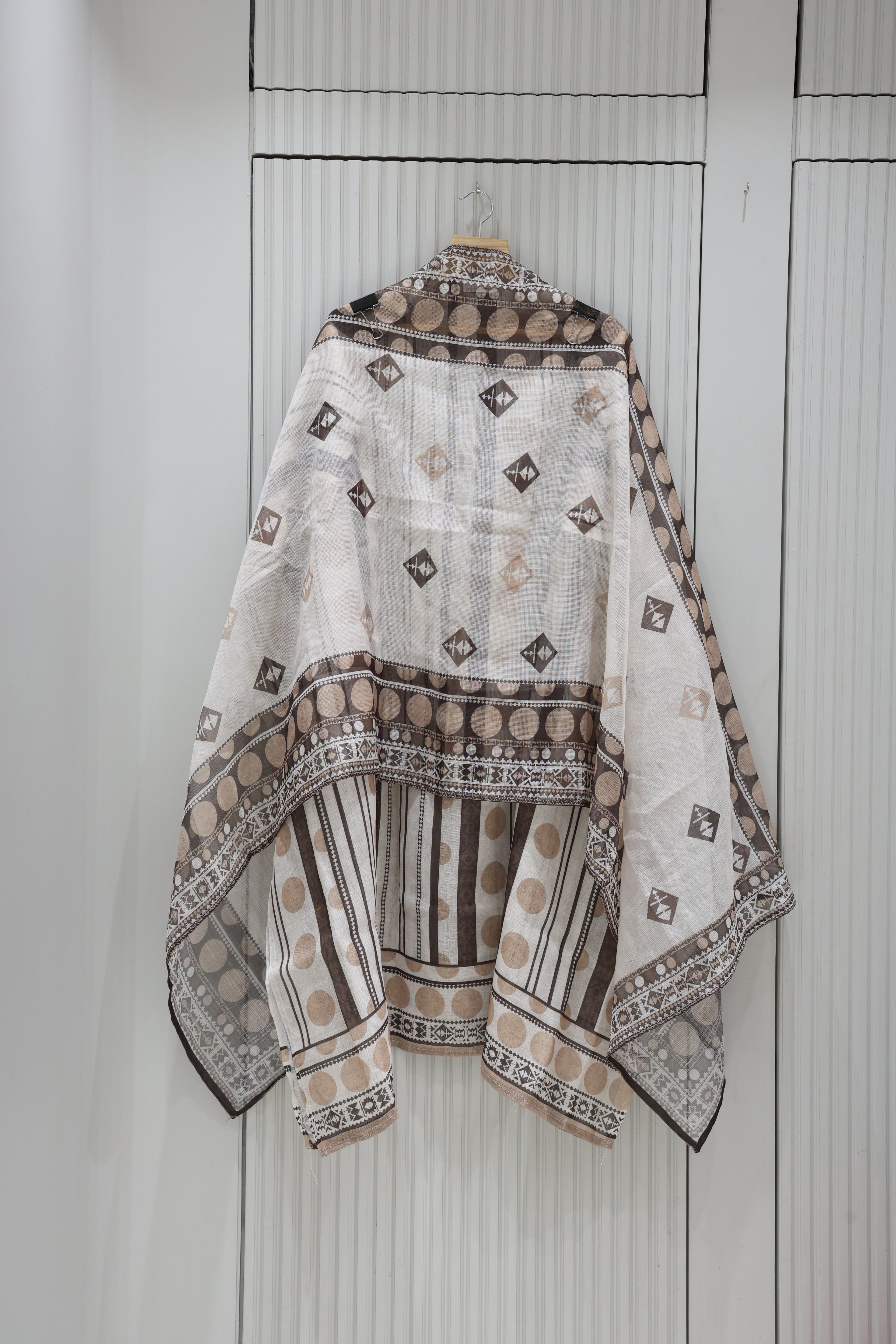 Premium Pure Linen Unstitched Suit & Dupatta
