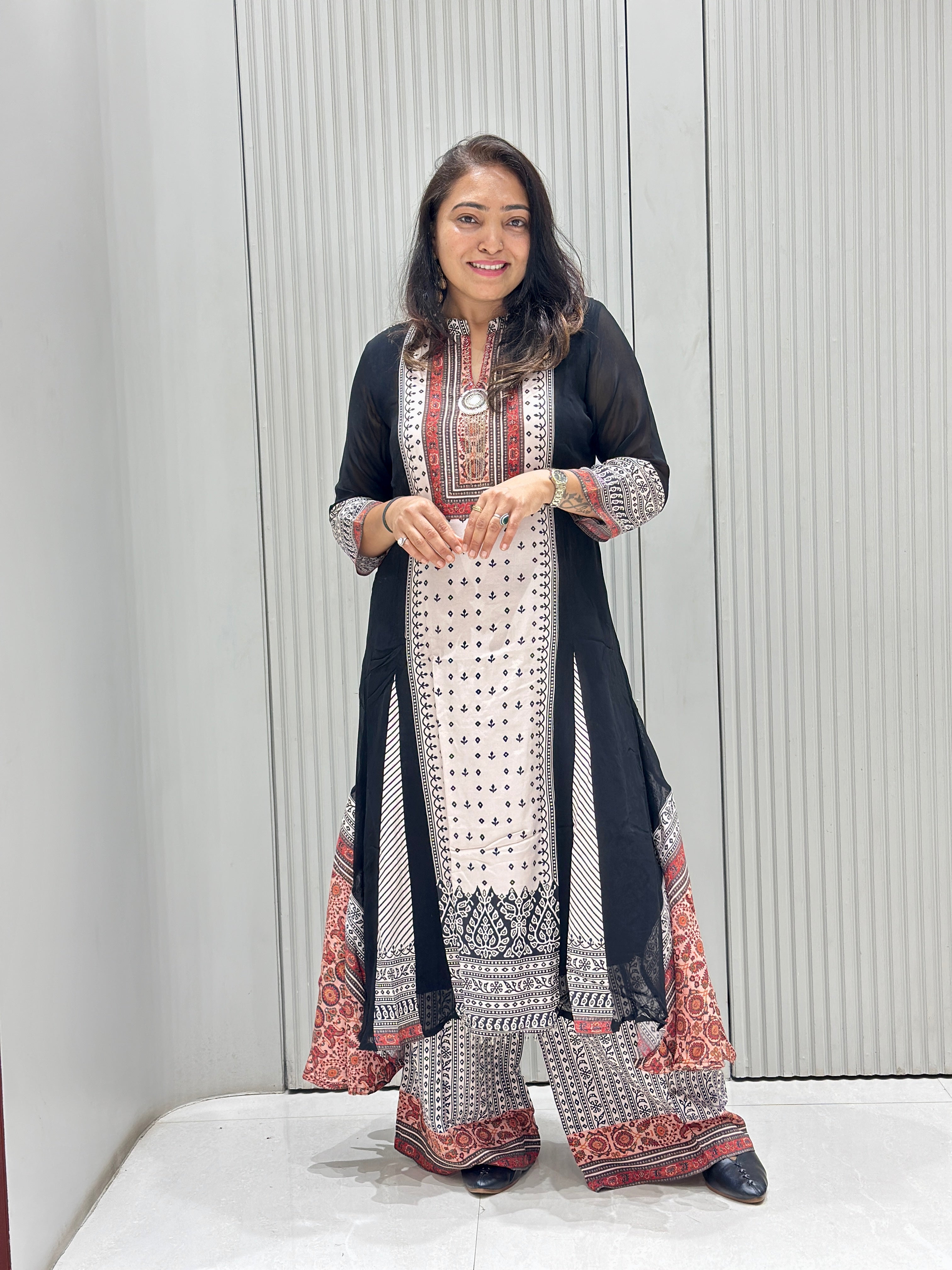 Pure Dola Silk & Georgette suit