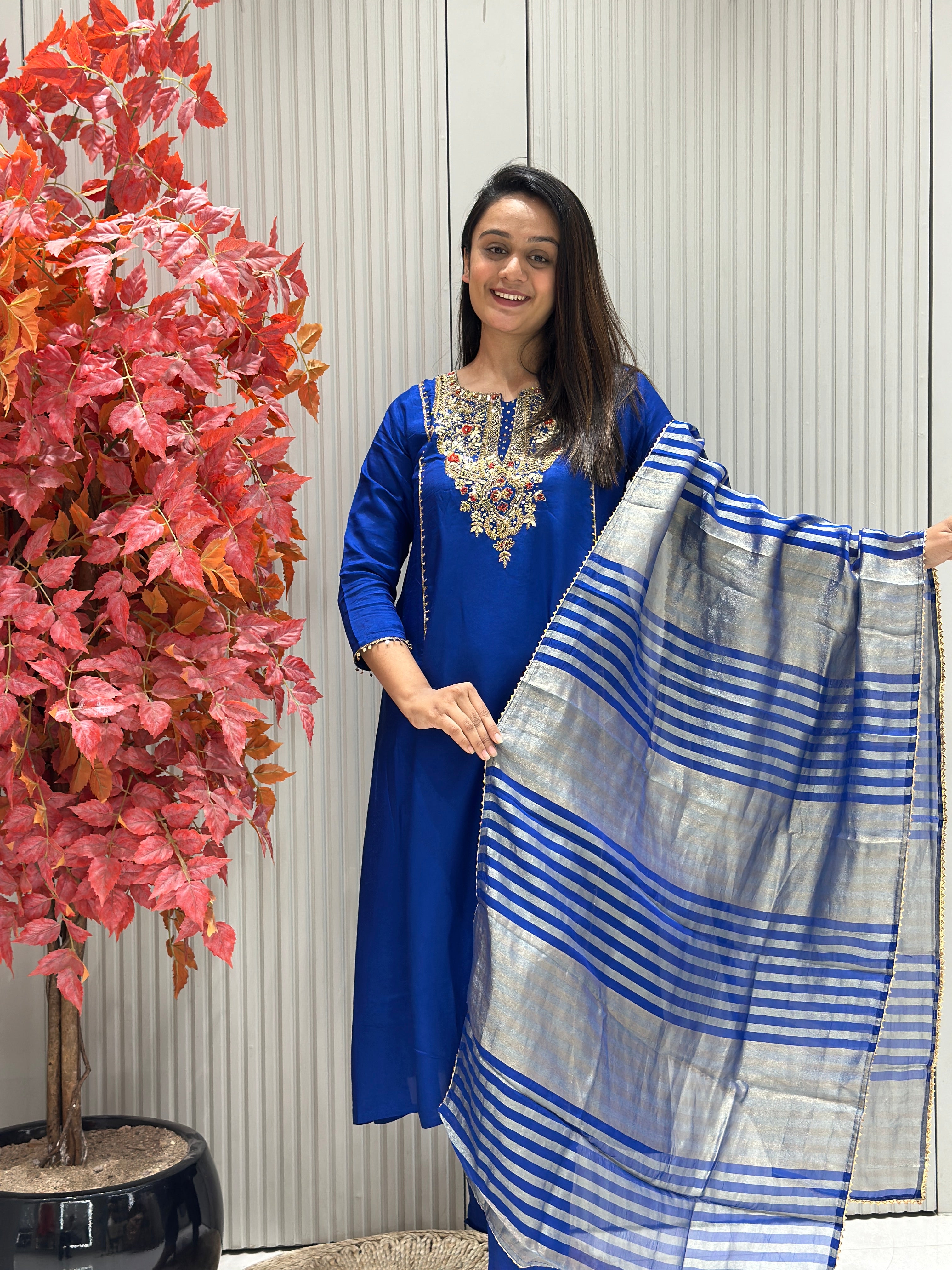Pure Dola Silk suit