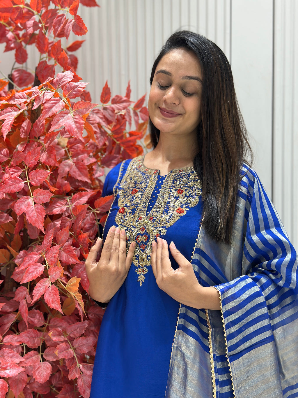 Pure Dola Silk suit