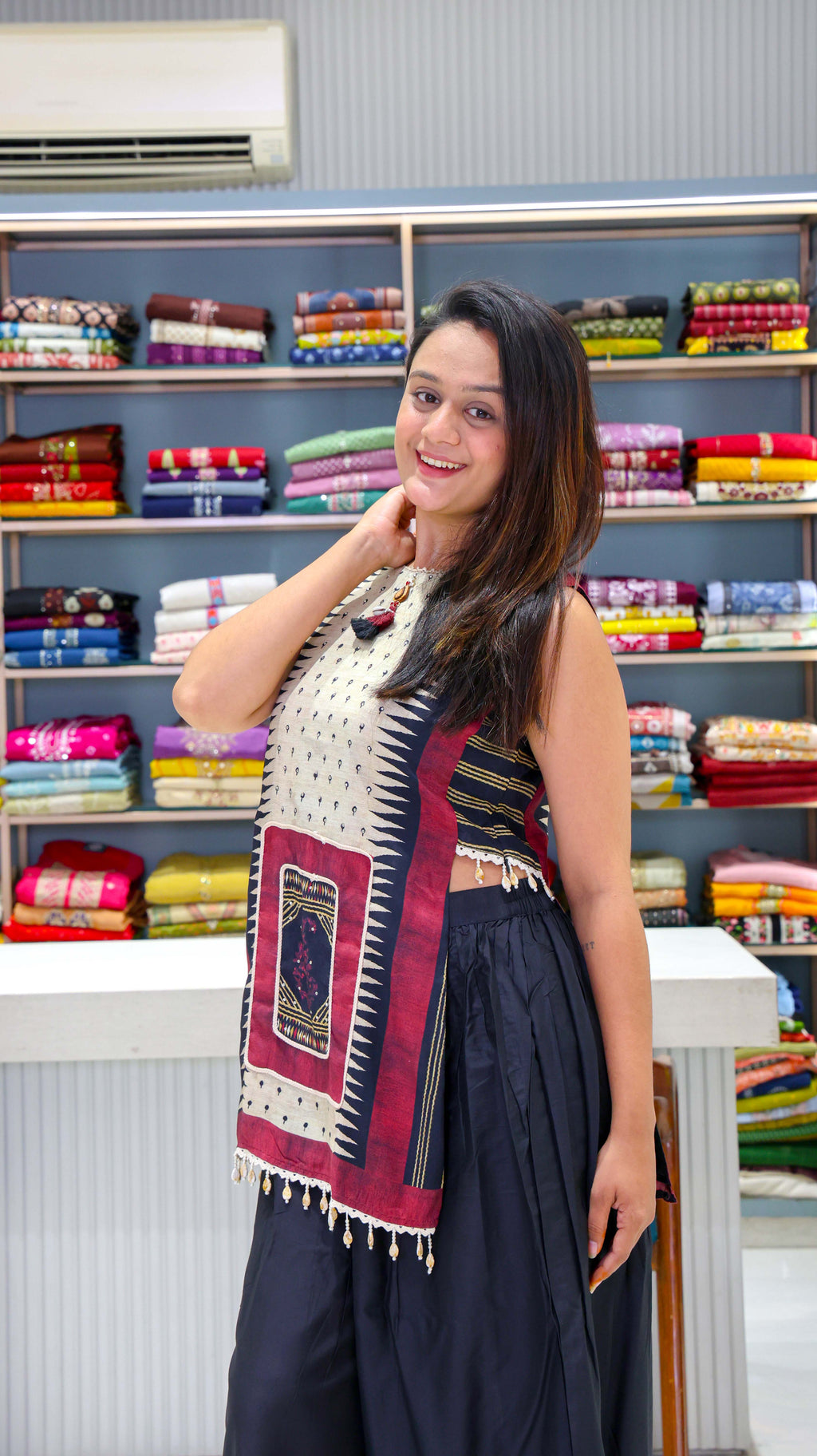 Pure Dola Silk Co-ord Set
