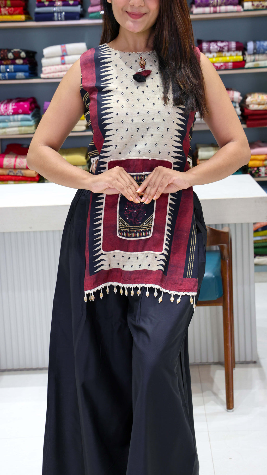 Pure Dola Silk Co-ord Set