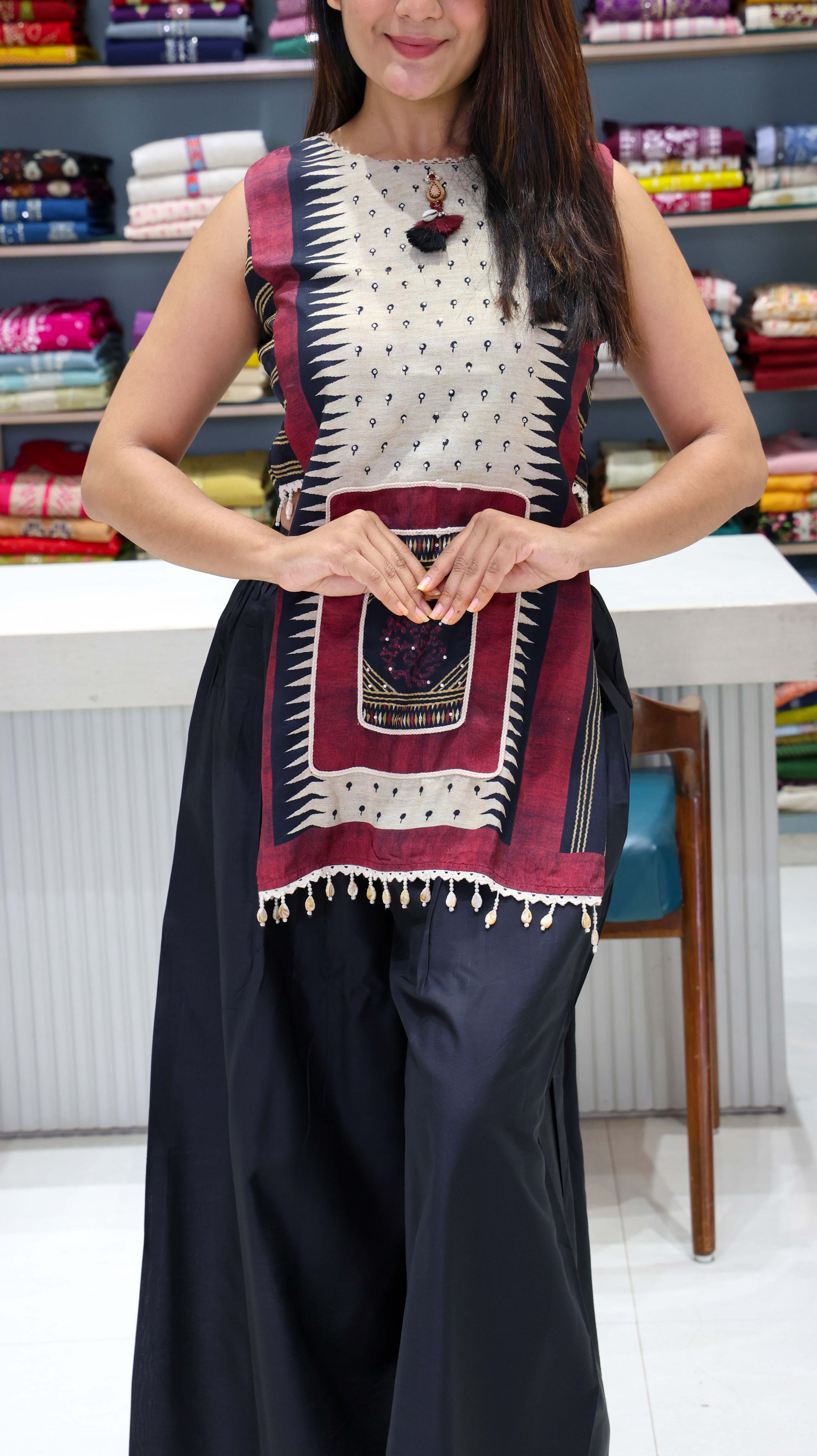 Pure Dola Silk Co-ord Set