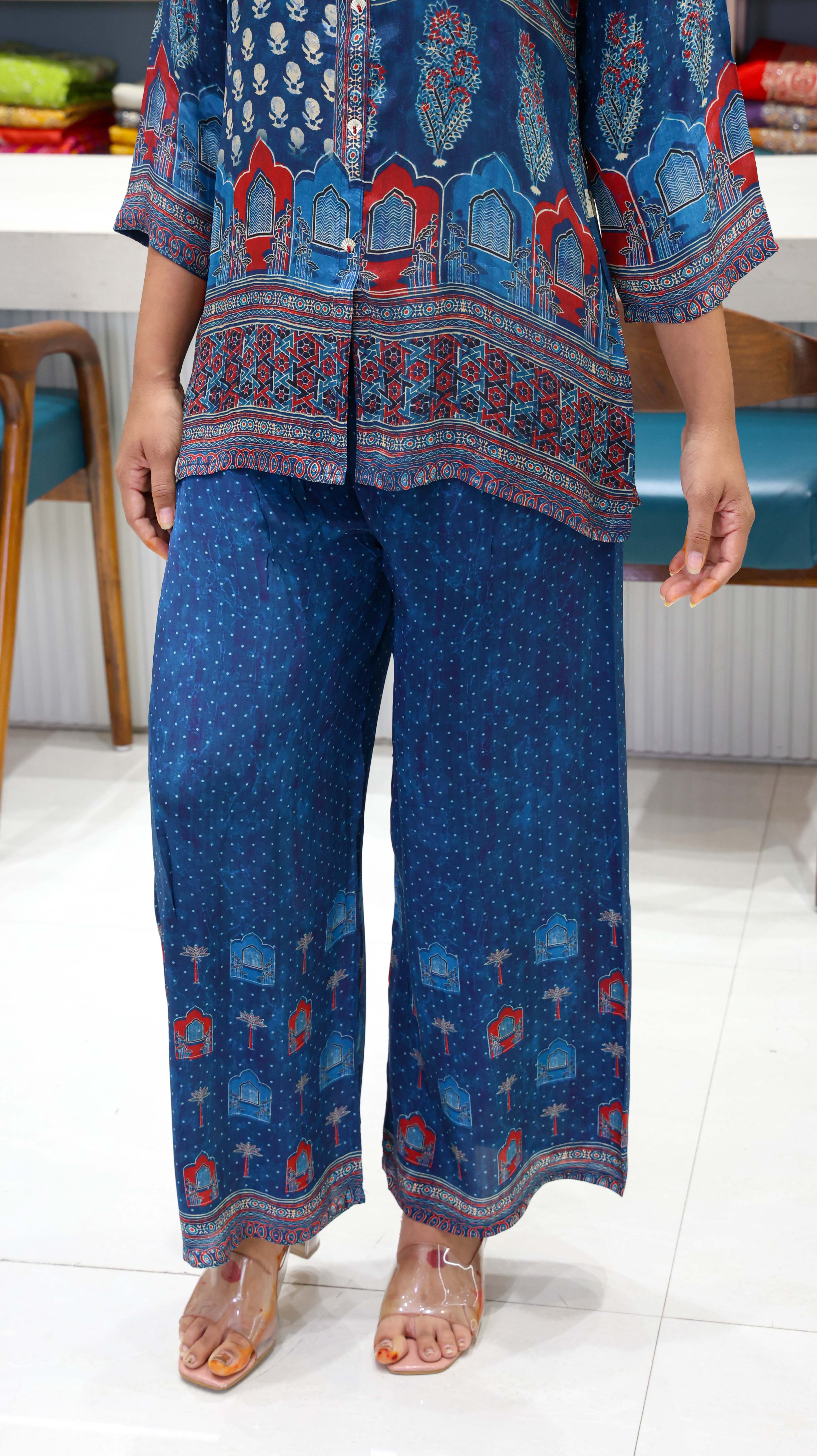 Pure Crepe Co-ord Set