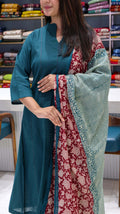 Pure Cotton anarkali suit
