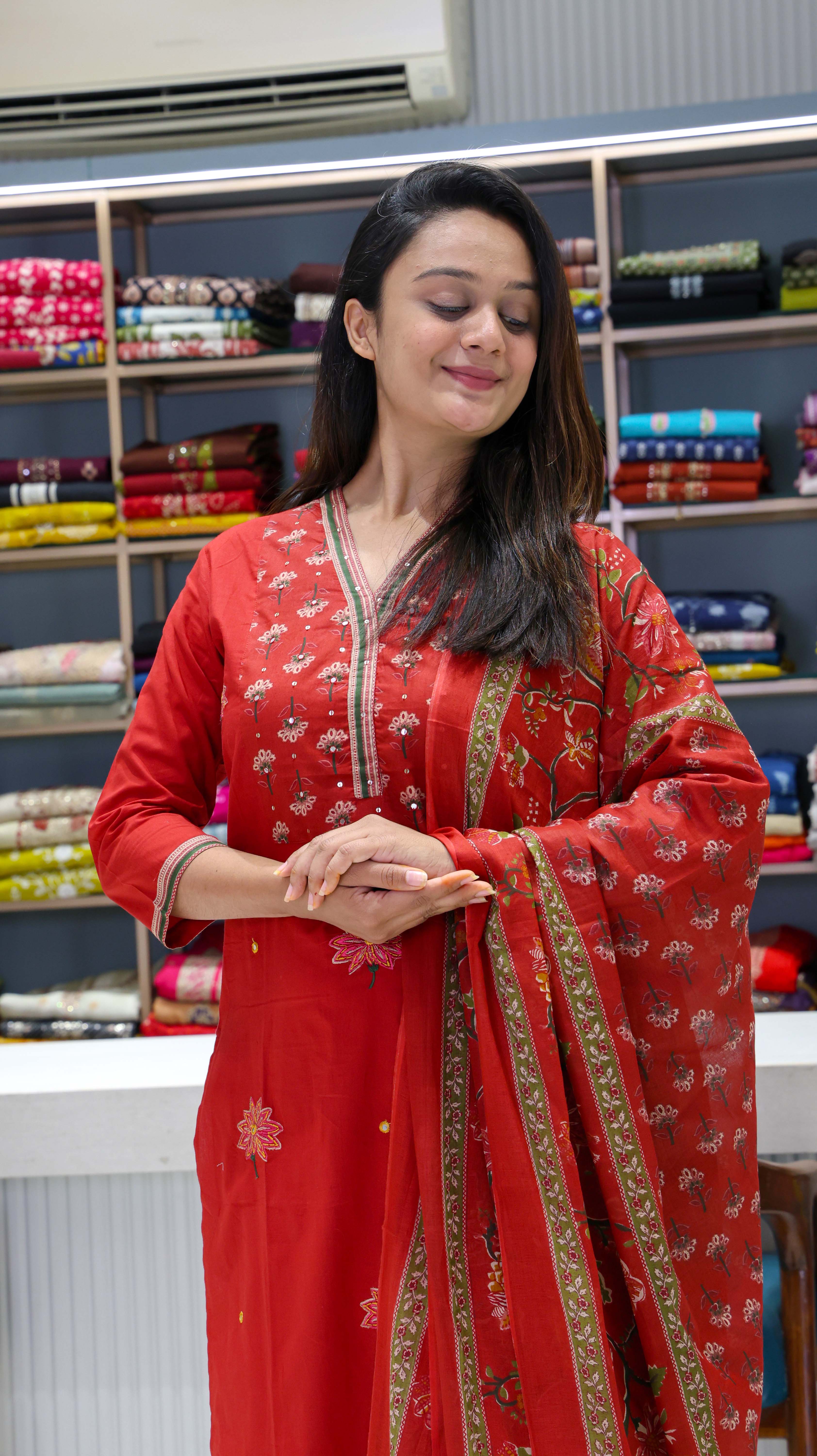 Pure Jaipur Cotton Suit