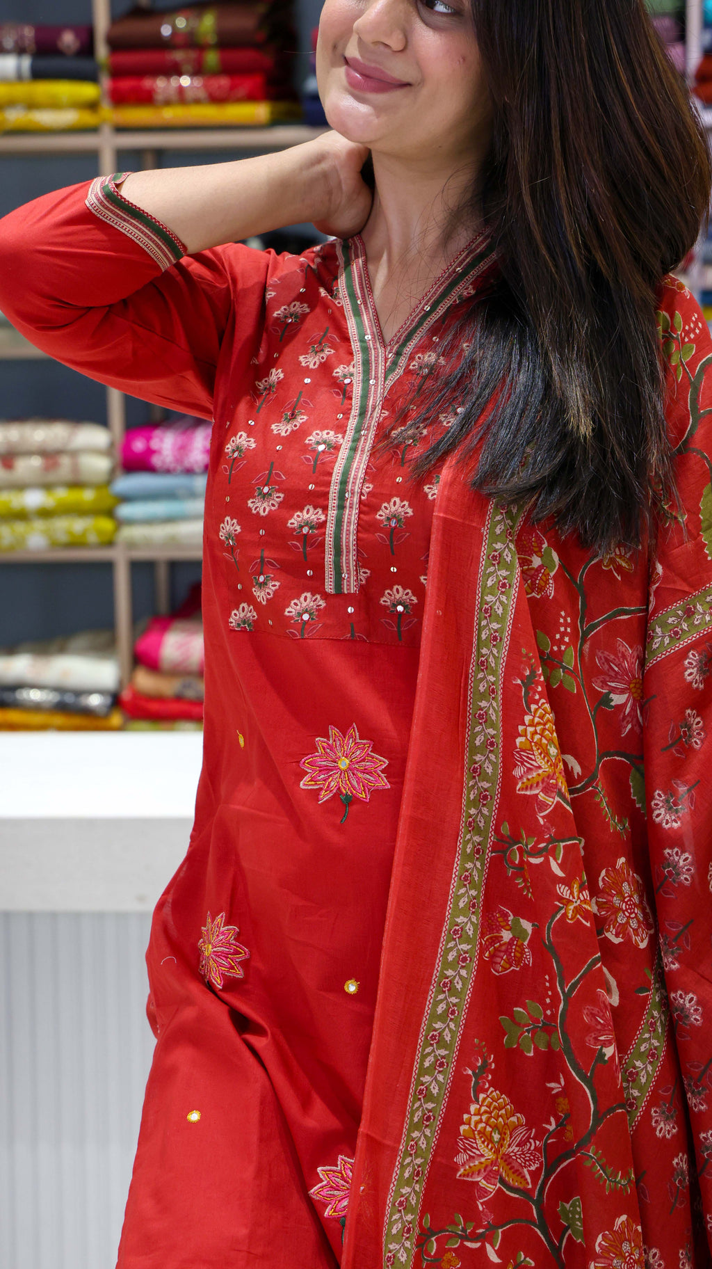 Pure Jaipur Cotton Suit