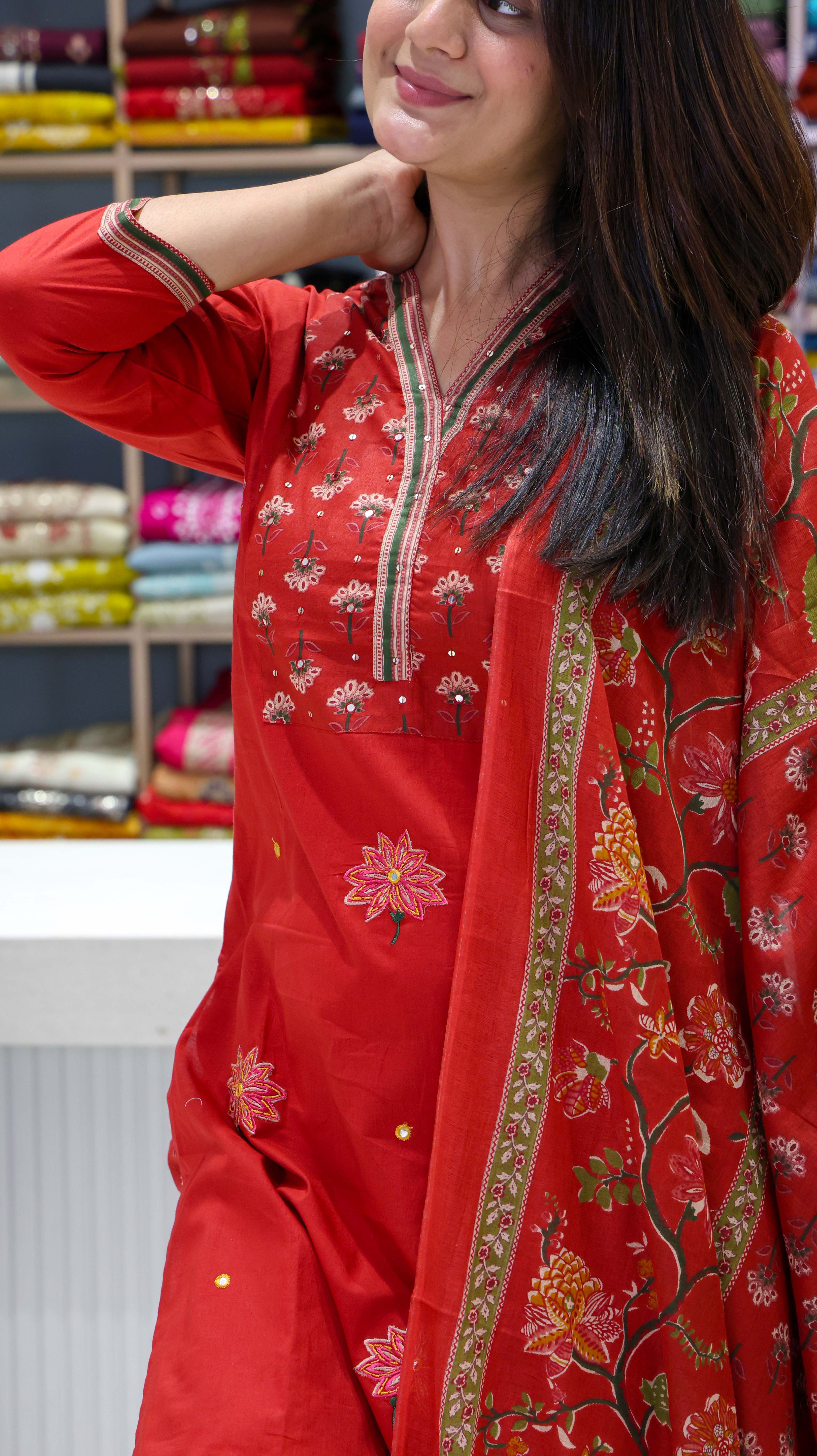 Pure Jaipur Cotton Suit