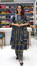 Pure Cotton Anarkali suit