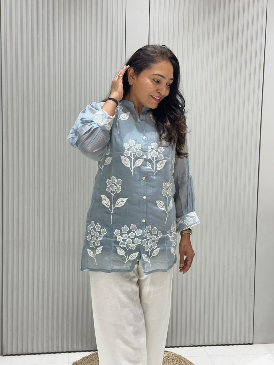 PREMIUM MUL CHANDERI CO-ORD SET.
