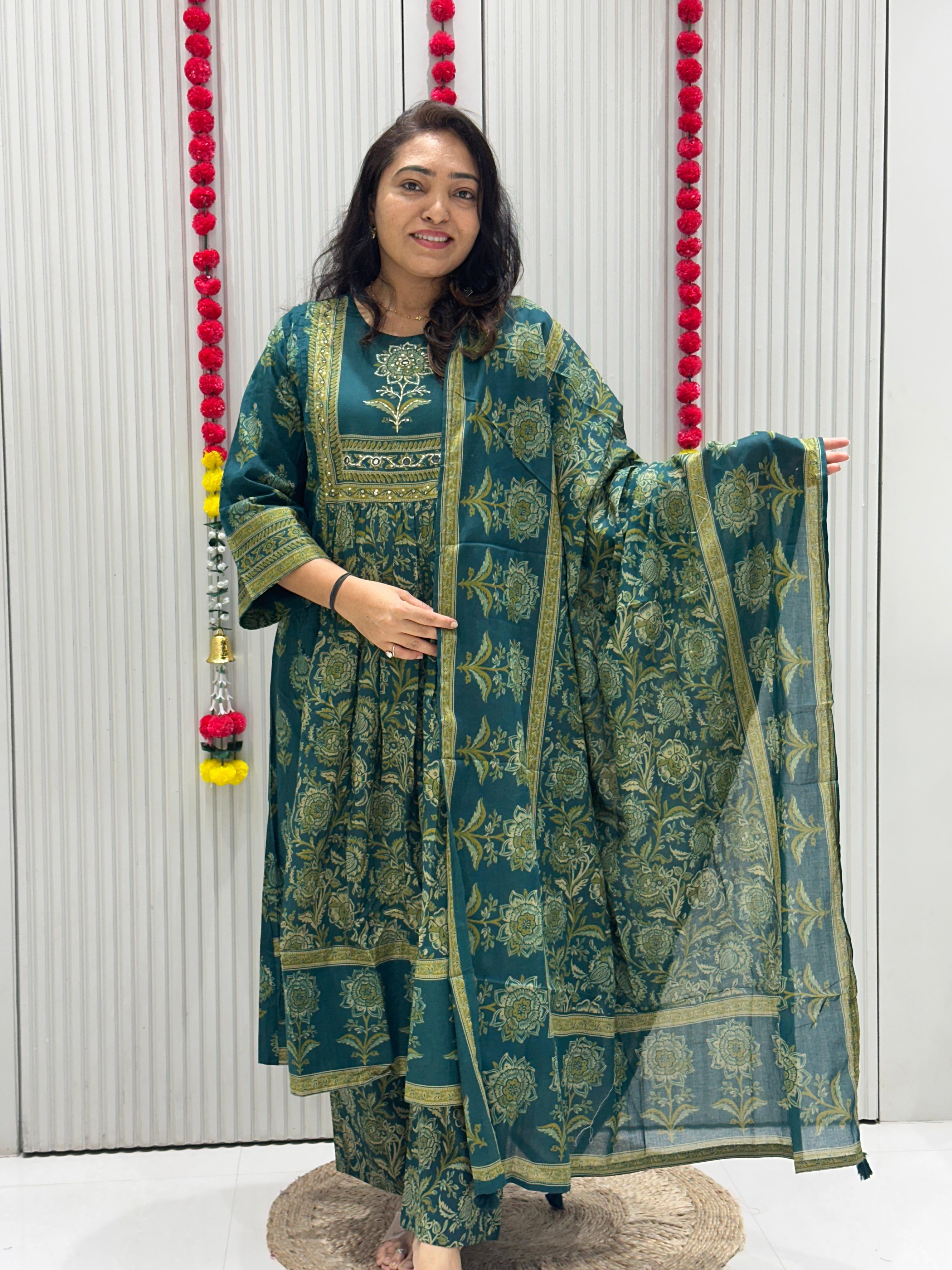 Jaipur Cotton Suit.