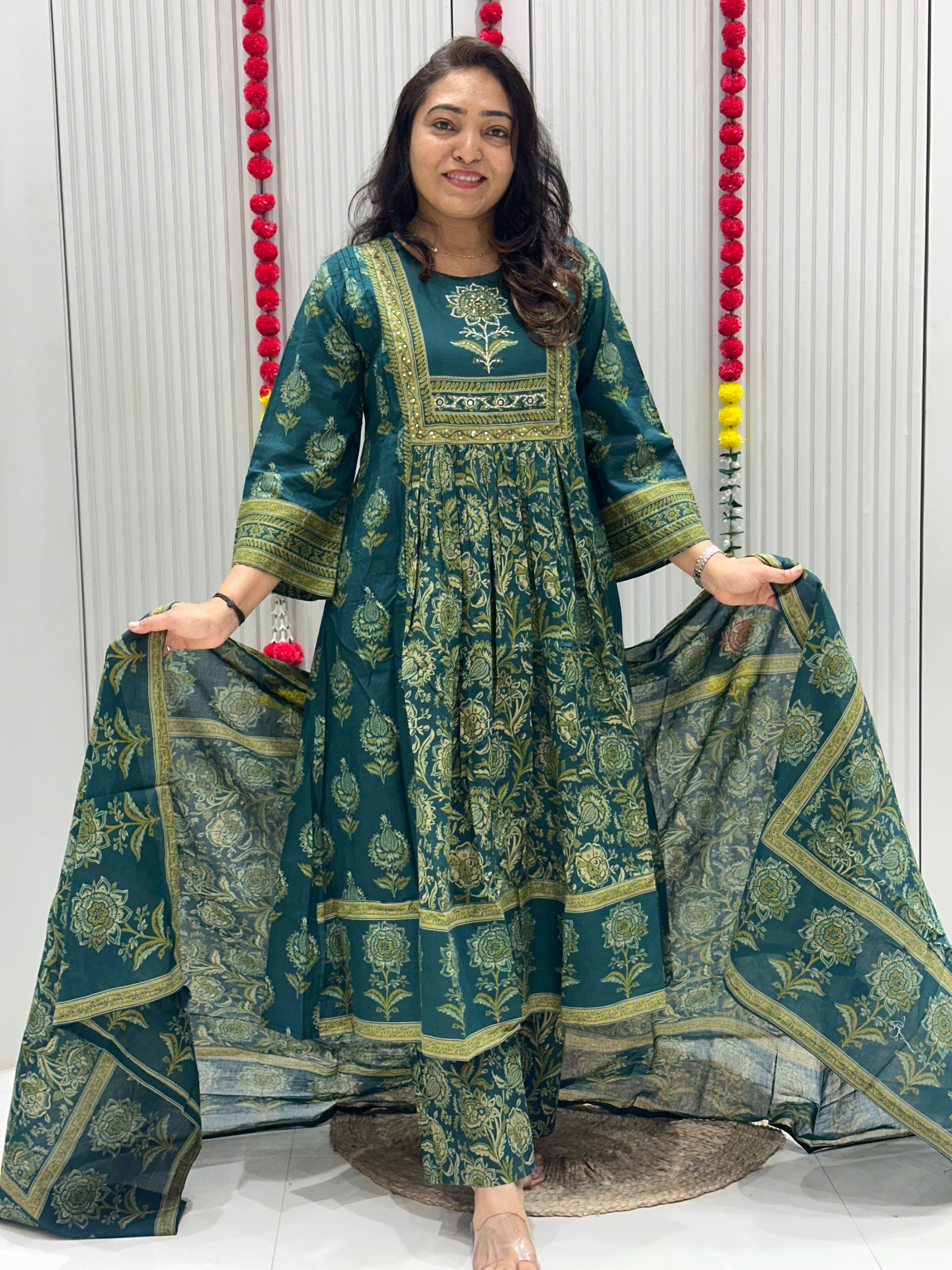 Jaipur Cotton Suit.