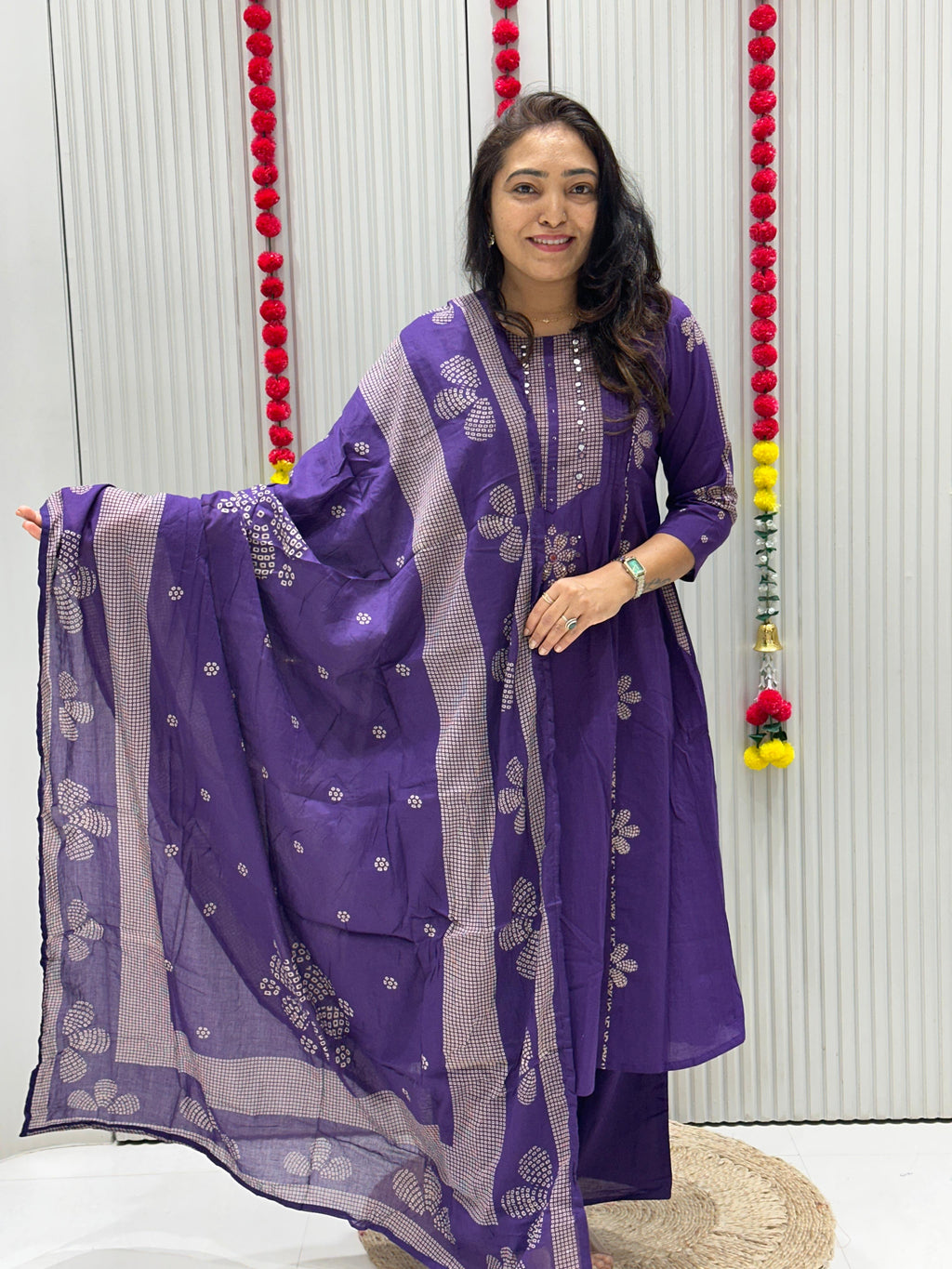 Bandhej suits.