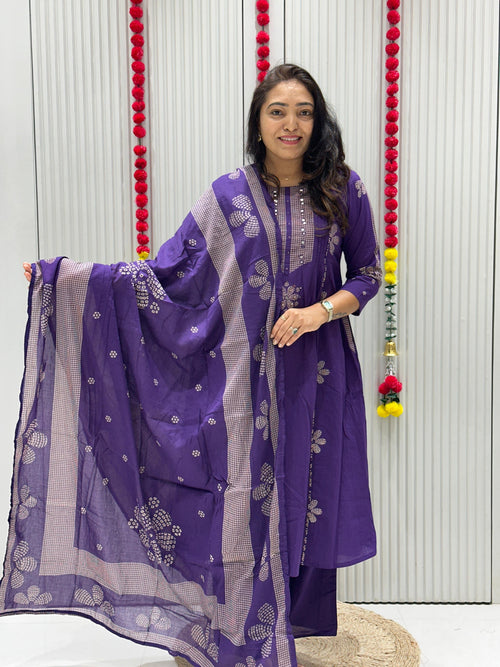 Bandhej suits.