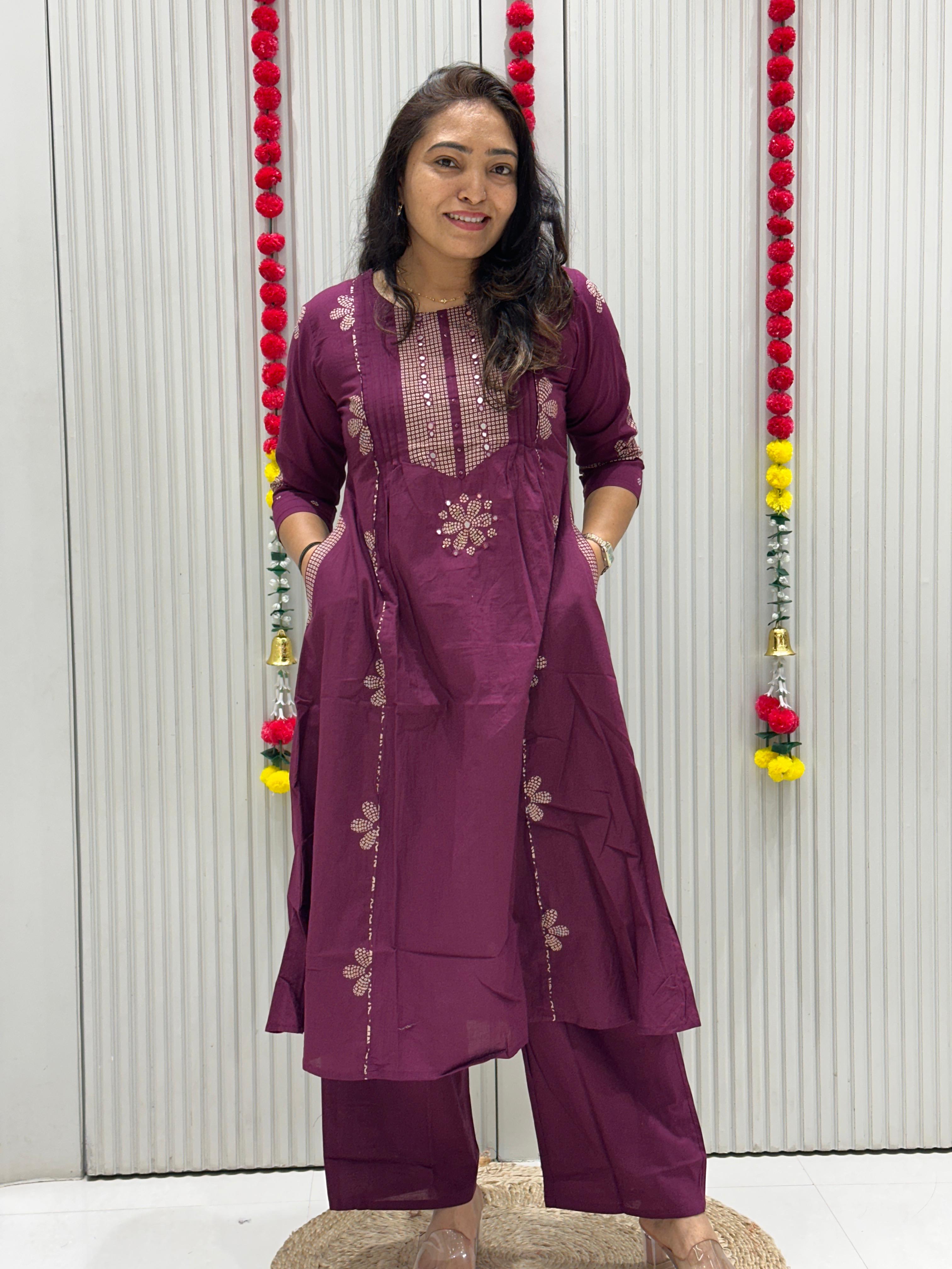 Bandhej suits.