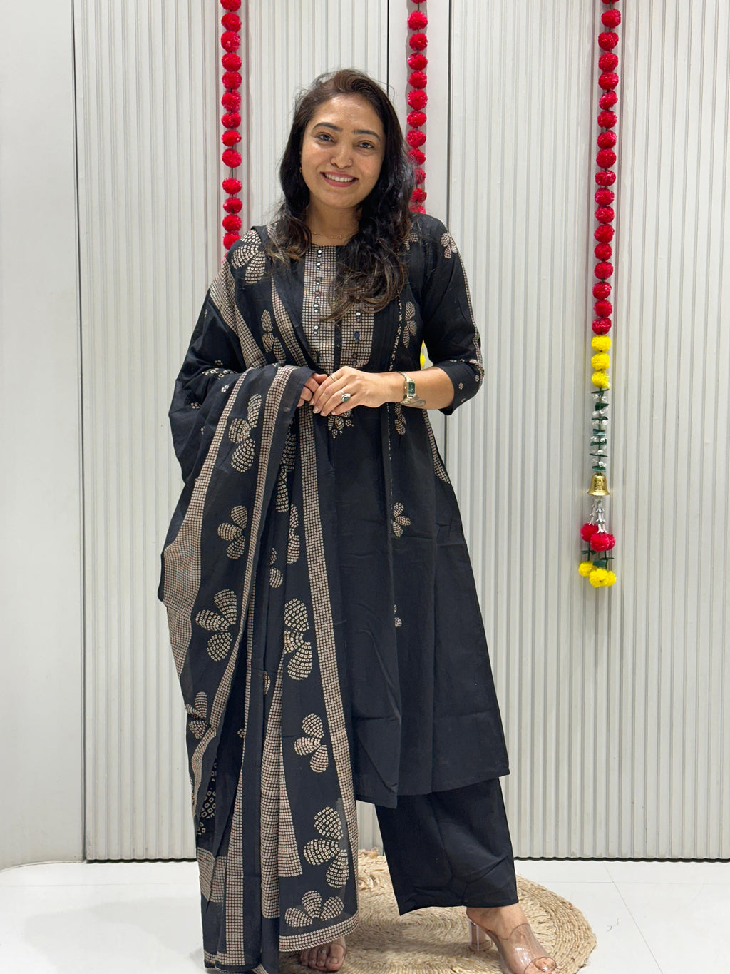 Bandhej suits.