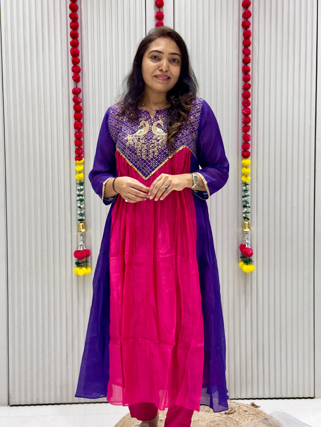 Mal Chanderi Suit.
