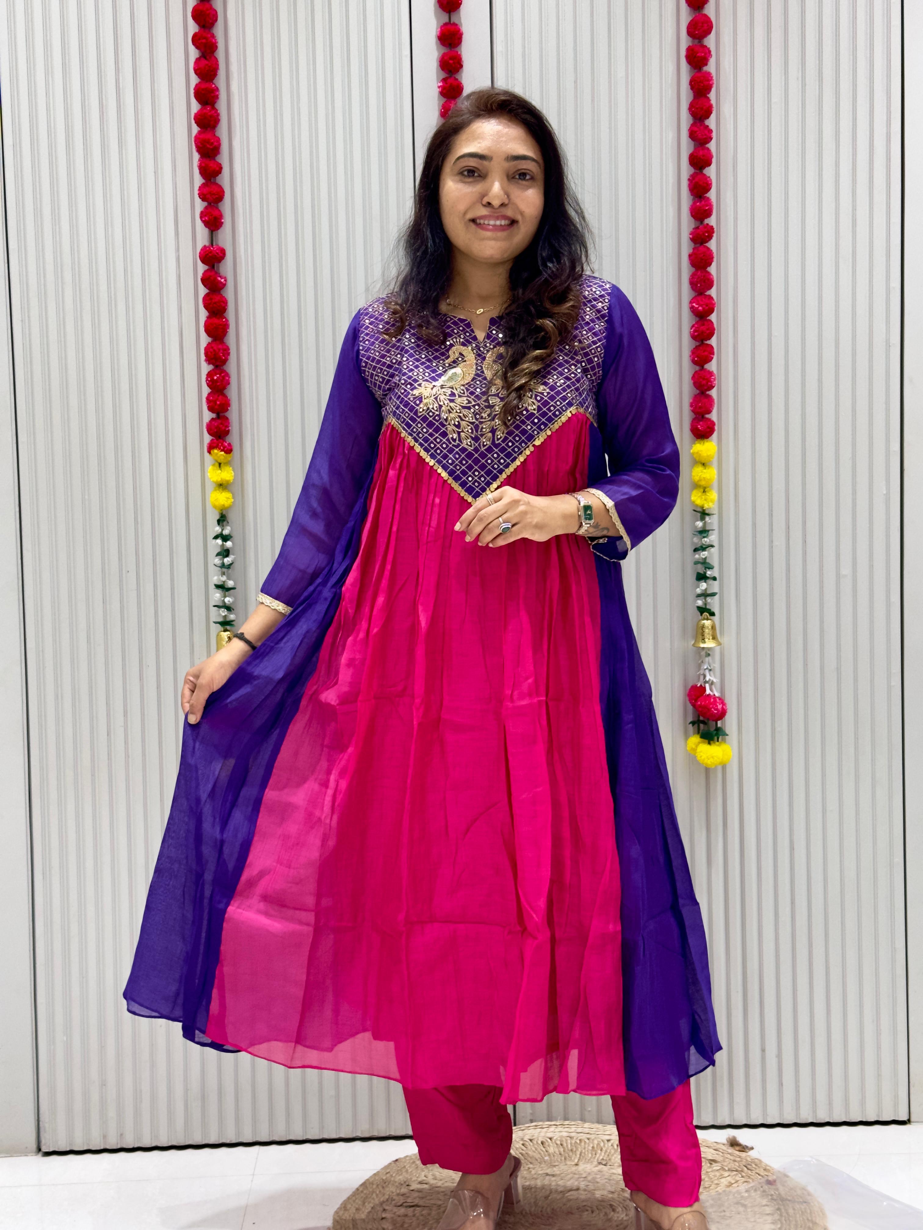 Mal Chanderi Suit.
