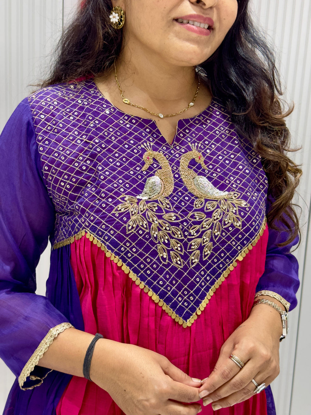 Mal Chanderi Suit.
