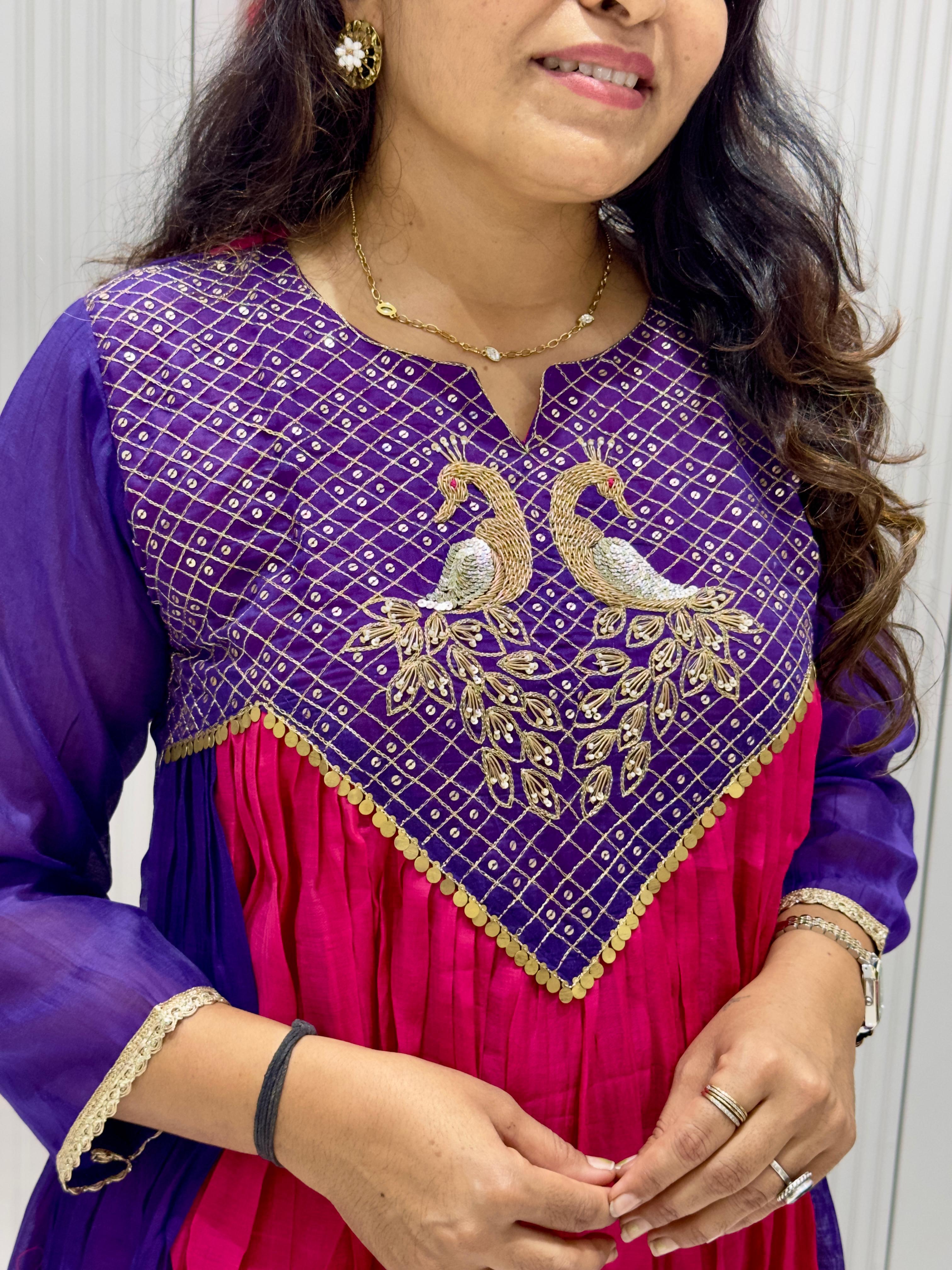 Mal Chanderi Suit.