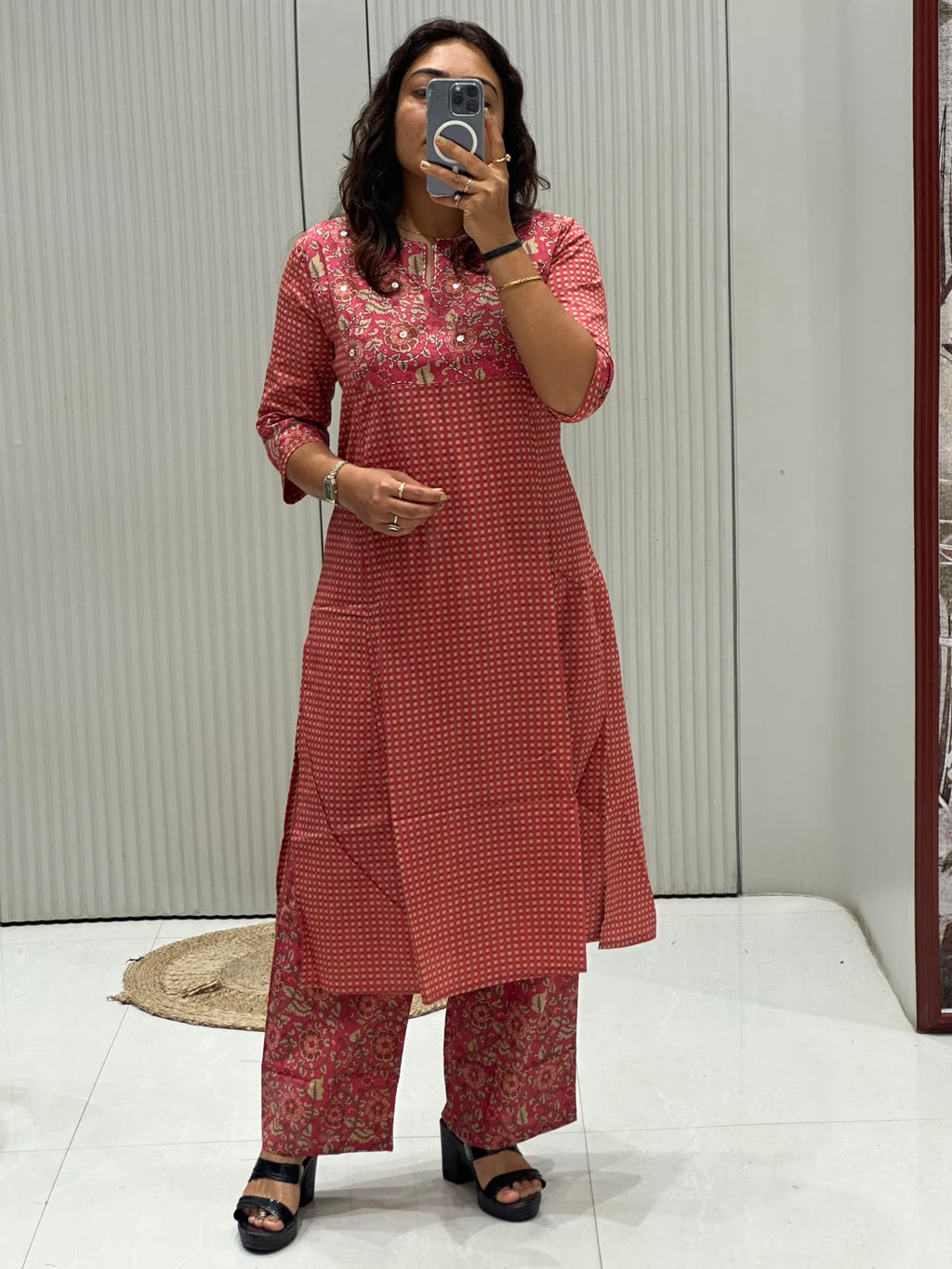 PREMIUM COTTON KURTI PLAZO SETS